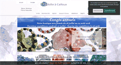 Desktop Screenshot of laboiteacailloux.com